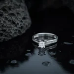 انگشتر نقره زنانه مدل AWO-K23 - Image 2