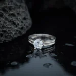 انگشتر نقره زنانه مدل AWO-K148 - Image 2