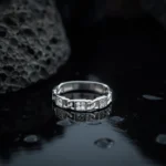 انگشتر نقره زنانه مدل AWO-K41 - Image 2