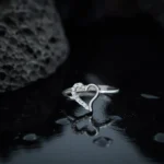 انگشتر نقره زنانه مدل AWO-K57 - Image 2