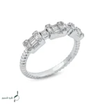 انگشتر نقره زنانه مدل AWO-K118