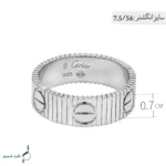 انگشتر نقره زنانه مدل AWO-K125 - Image 4