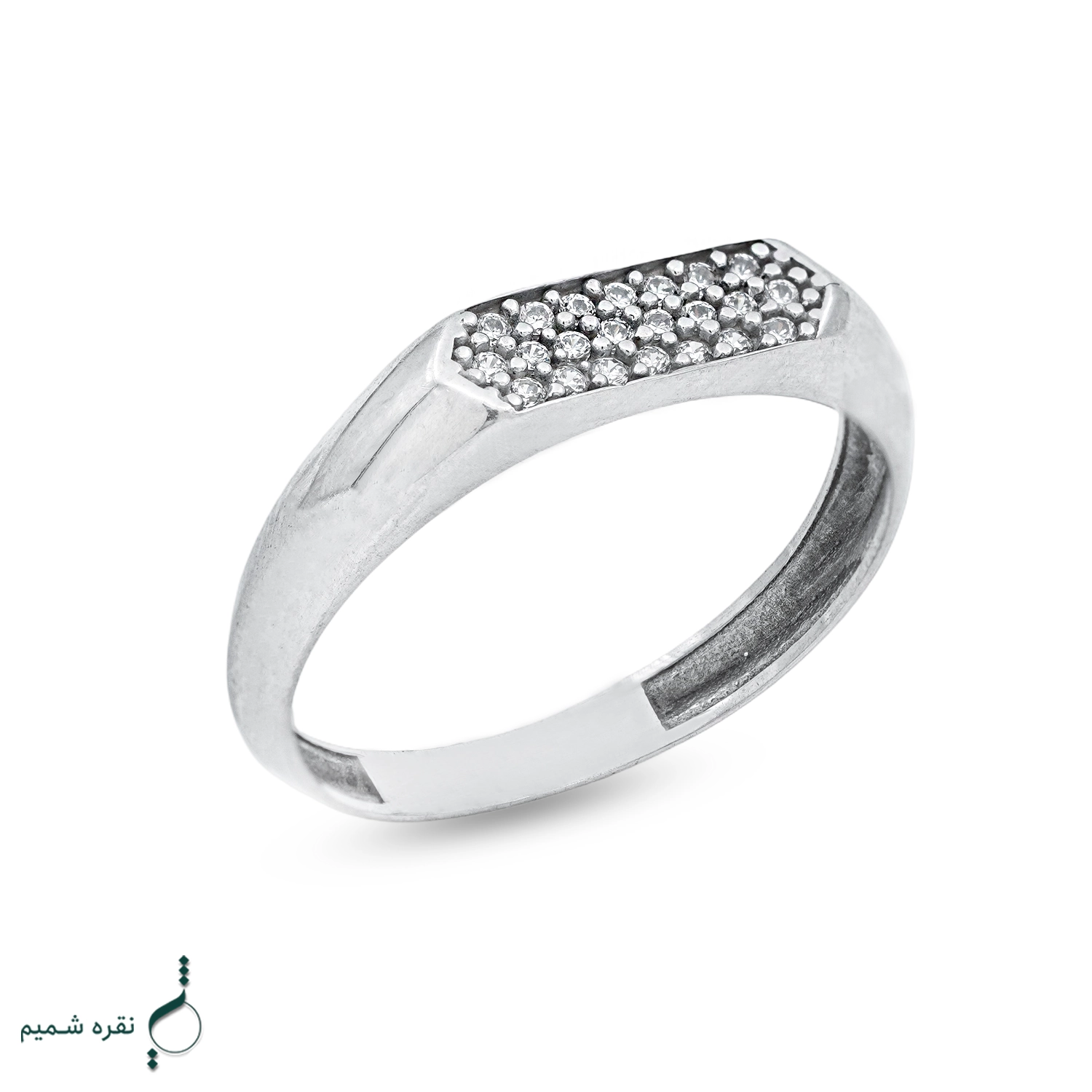logo1 c222 copy 012552 انگشتر نقره زنانه مدل AWO-K39 - Image 1