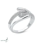 انگشتر نقره زنانه مدل AWO-K123