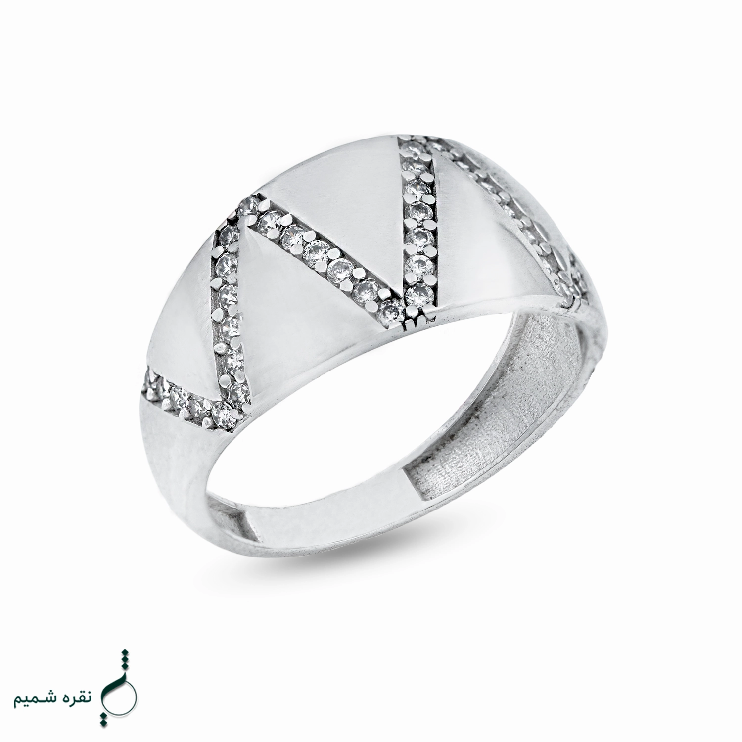 logo1 c222 copy n انگشتر نقره زنانه مدل AWO-K52 - Image 1