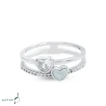 انگشتر نقره زنانه مدل AWO-K117 - Image 3