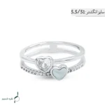 انگشتر نقره زنانه مدل AWO-K117 - Image 4