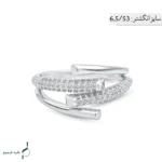 انگشتر نقره زنانه مدل AWO-K123 - Image 4