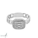 انگشتر نقره زنانه مدل AWO-K66 - Image 3