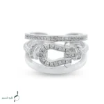 انگشتر نقره زنانه مدل AWO-K101 - Image 3