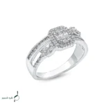 انگشتر نقره زنانه مدل AWO-K115