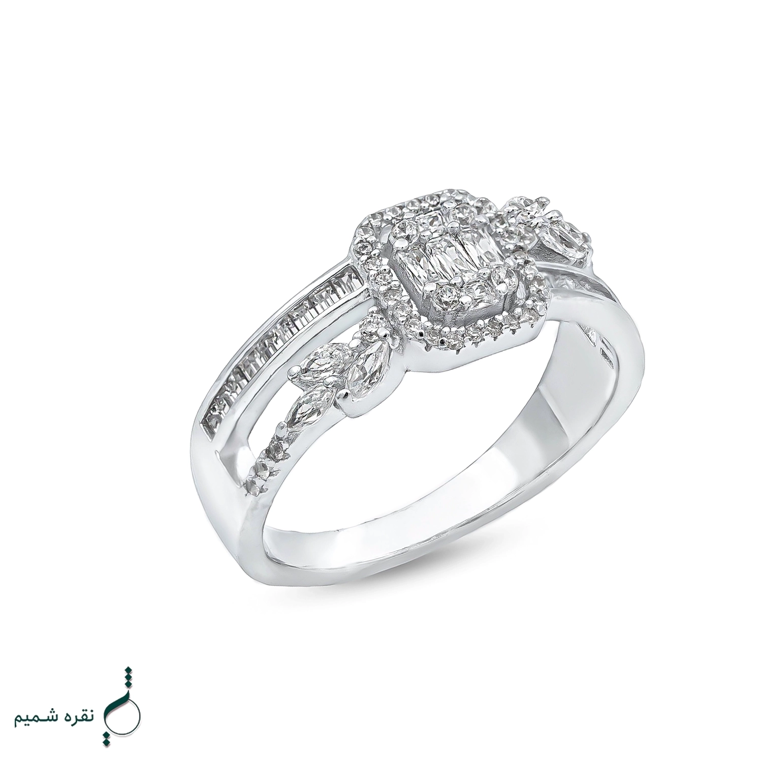 logo1 copy bbb copy nahaiiiiii انگشتر نقره زنانه مدل AWO-K115 - Image 1
