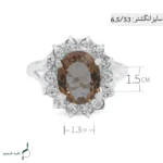 انگشتر نقره زنانه مدل AWO-K127 - Image 4