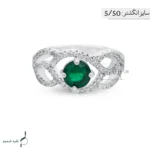 انگشتر نقره زنانه مدل AWO-K100 - Image 4