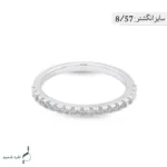 انگشتر نقره زنانه مدل AWO-K120 - Image 4