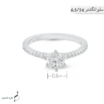 انگشتر نقره زنانه مدل AWO-K108 - Image 4