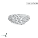 انگشتر نقره زنانه مدل AWO-K103 - Image 4