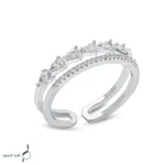 انگشتر نقره زنانه مدل AWO-K124