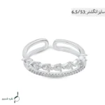 انگشتر نقره زنانه مدل AWO-K124 - Image 4