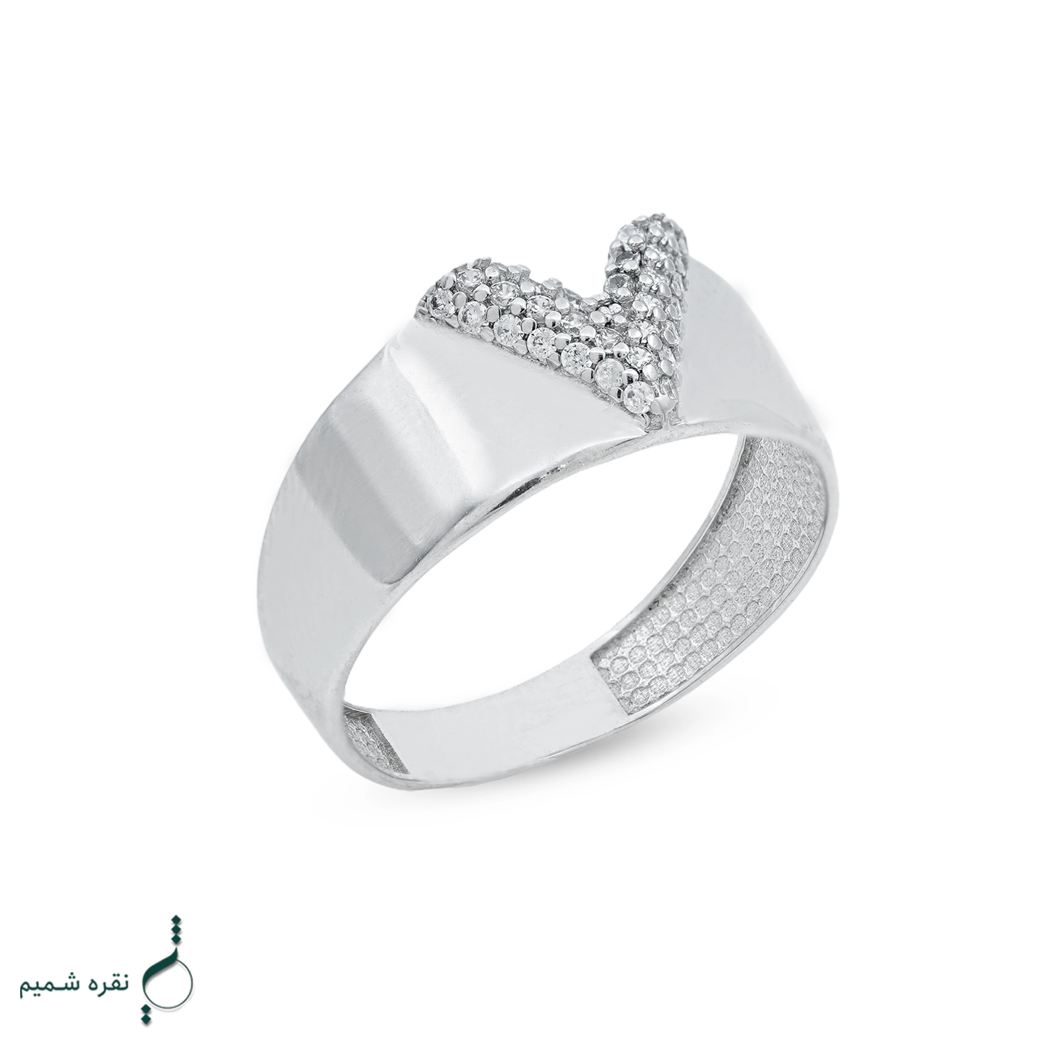 logo12021c0254444 copy 22222222 انگشتر نقره زنانه مدل AWO-K77 - Image 1