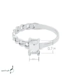 انگشتر نقره زنانه مدل AWO-K38 - Image 4