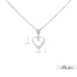 نیم ست نقره زنانه مدل NWE K64 - Image 3