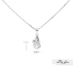 نیم ست نقره زنانه مدل NWE K69 - Image 3