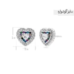نیم ست نقره زنانه مدل NWE K63 - Image 4