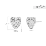 نیم ست نقره زنانه مدل NWE K66 - Image 5