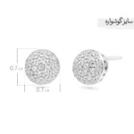 نیم ست نقره زنانه مدل NWE K72 - Image 5