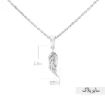 نیم ست نقره زنانه مدل NWE K67 - Image 5