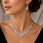 سرویس نقره زنانه مجلسی جواهری طرح برگ مارکیز SLR-B10 - Image 5